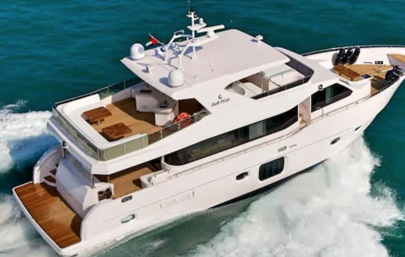 Private Luxury Yacht Cruising 75ft