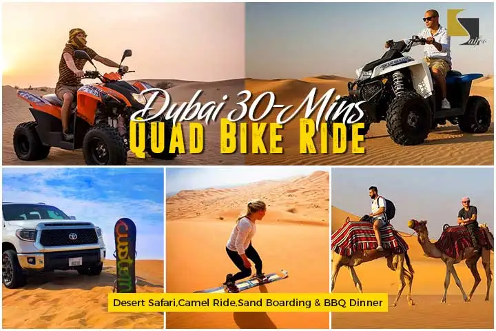 Desert Safari with 30 mins Quad biking
